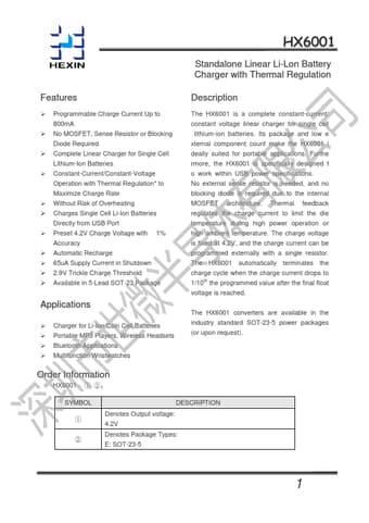  Datasheet Preview Page 1