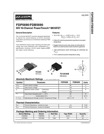  Datasheet Preview Page 1