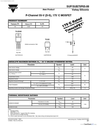  Datasheet Preview Page 1