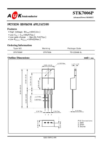  Datasheet Preview Page 1