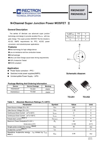  Datasheet Preview Page 1