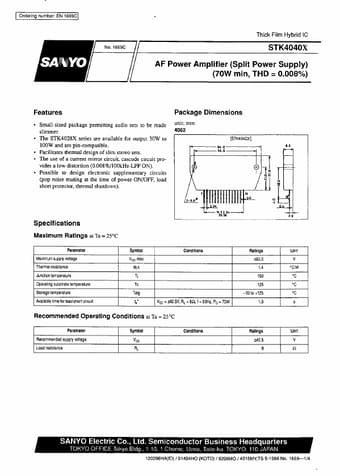  Datasheet Preview Page 1