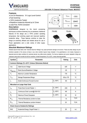  Datasheet Preview Page 1