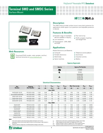  Datasheet Preview Page 1