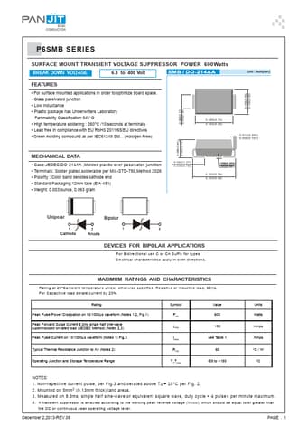  Datasheet Preview Page 1