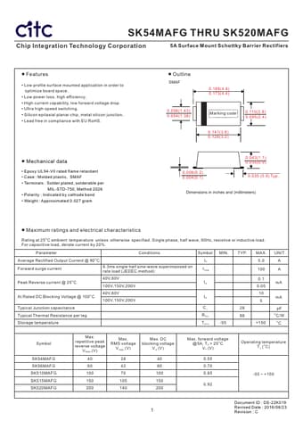  Datasheet Preview Page 1