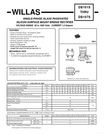  Datasheet Preview Page 1