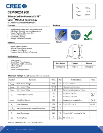  Datasheet Preview Page 1