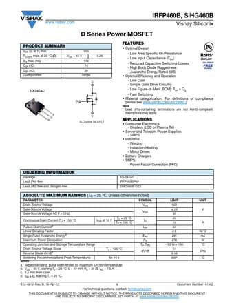  Datasheet Preview Page 1