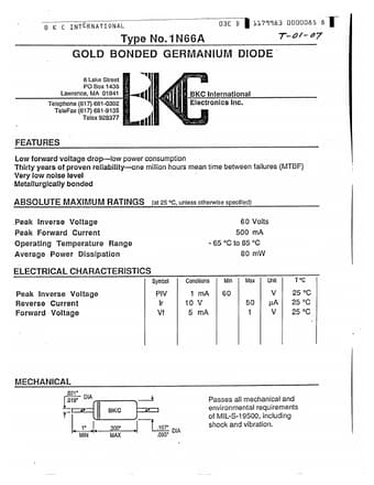  Datasheet Preview Page 1