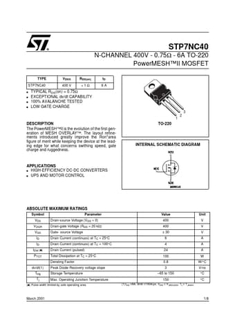  Datasheet Preview Page 1