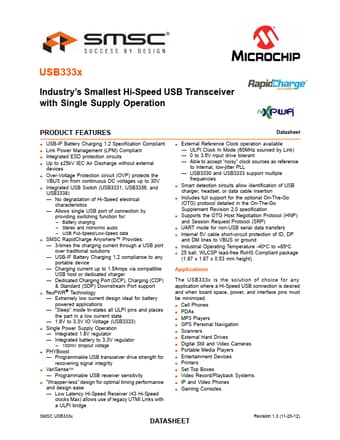  Datasheet Preview Page 1