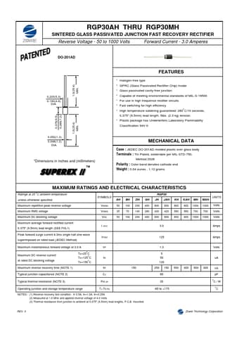  Datasheet Preview Page 1