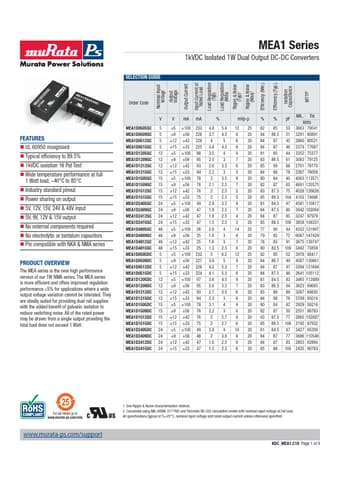  Datasheet Preview Page 1