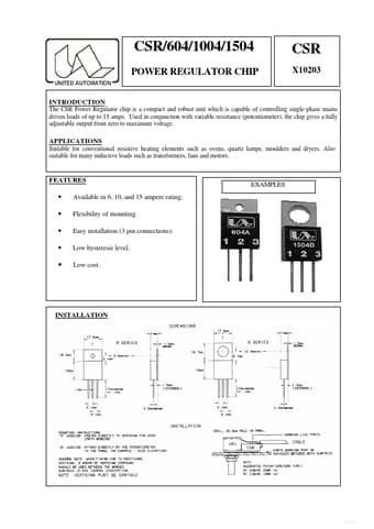  Datasheet Preview Page 1