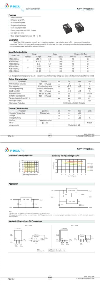  Datasheet Preview Page 1