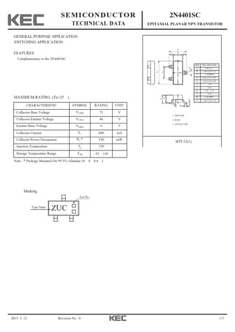  Datasheet Preview Page 1