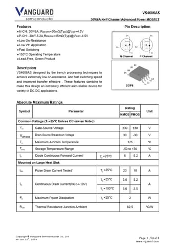  Datasheet Preview Page 1