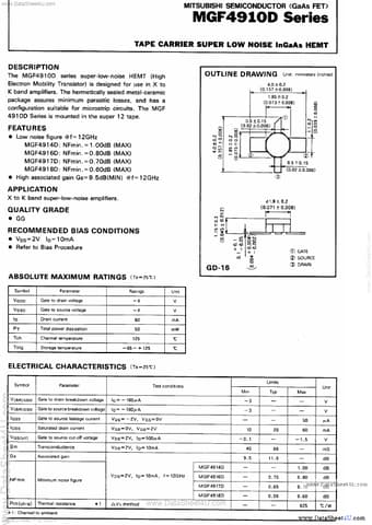  Datasheet Preview Page 1