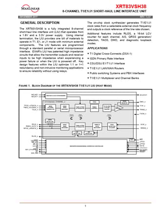  Datasheet Preview Page 1
