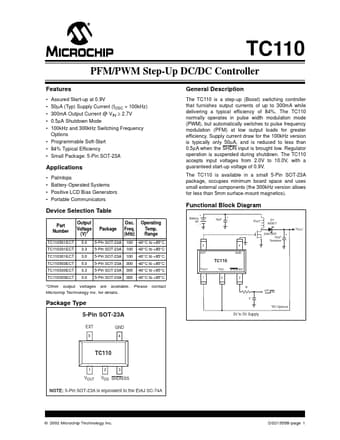  Datasheet Preview Page 1