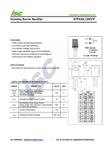 Datasheet Preview Page 1