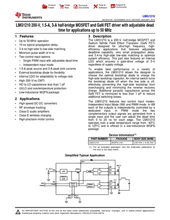  Datasheet Preview Page 1
