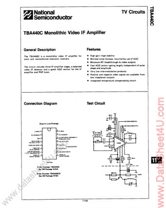  Datasheet Preview Page 1