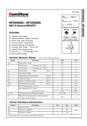  Datasheet Preview Page 1