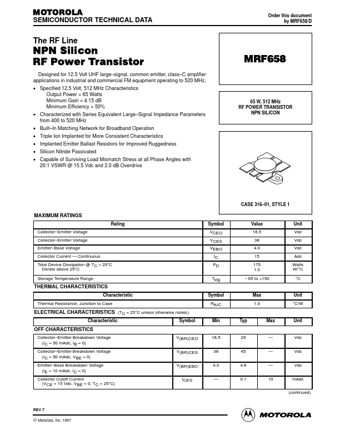  Datasheet Preview Page 1