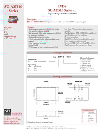 Datasheet Preview Page 1