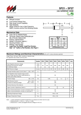  Datasheet Preview Page 1