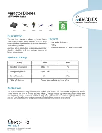 Datasheet Preview Page 1