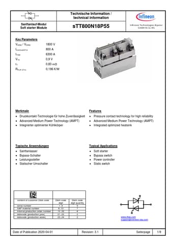  Datasheet Preview Page 1