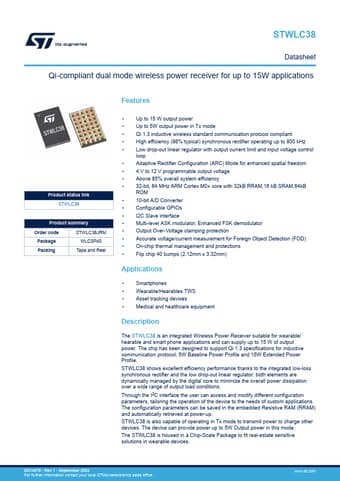 Datasheet Preview Page 1