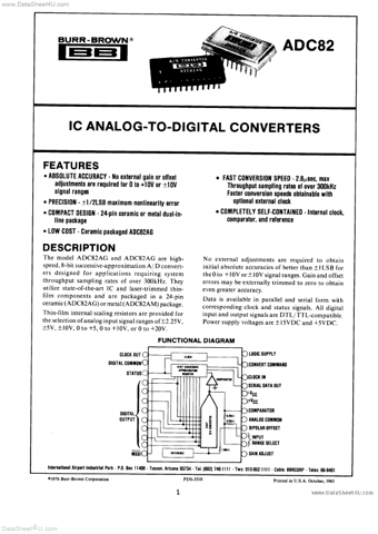  Datasheet Preview Page 1