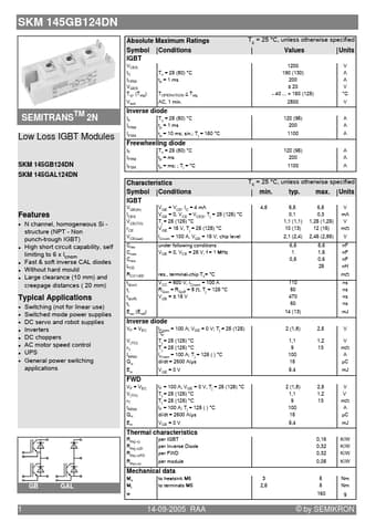  Datasheet Preview Page 1