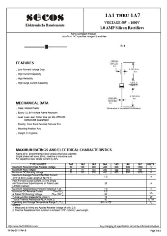  Datasheet Preview Page 1