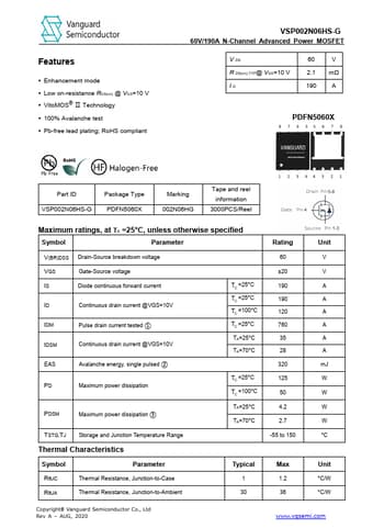  Datasheet Preview Page 1