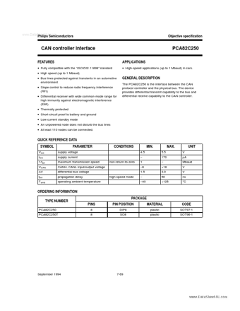  Datasheet Preview Page 1