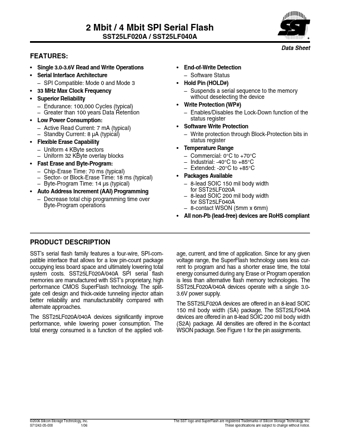  Datasheet Preview Page 1