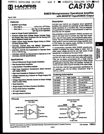  Datasheet Preview Page 1