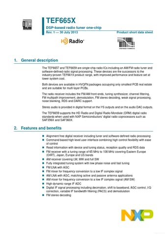  Datasheet Preview Page 1