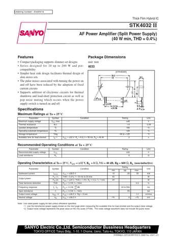  Datasheet Preview Page 1