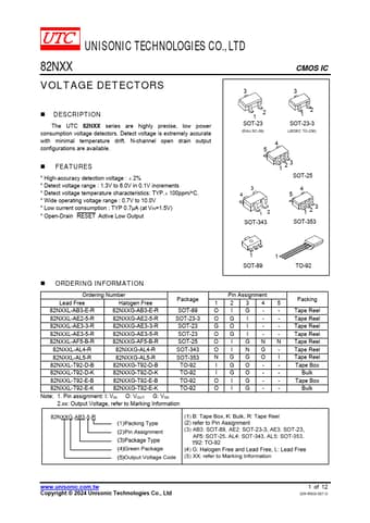  Datasheet Preview Page 1