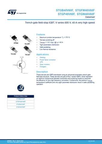  Datasheet Preview Page 1