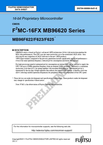 Datasheet Preview Page 1