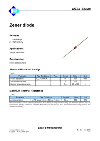  Datasheet Preview Page 1