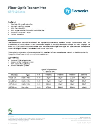  Datasheet Preview Page 1
