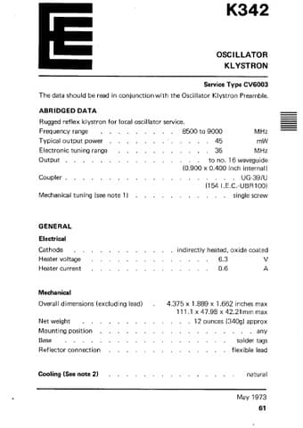  Datasheet Preview Page 1